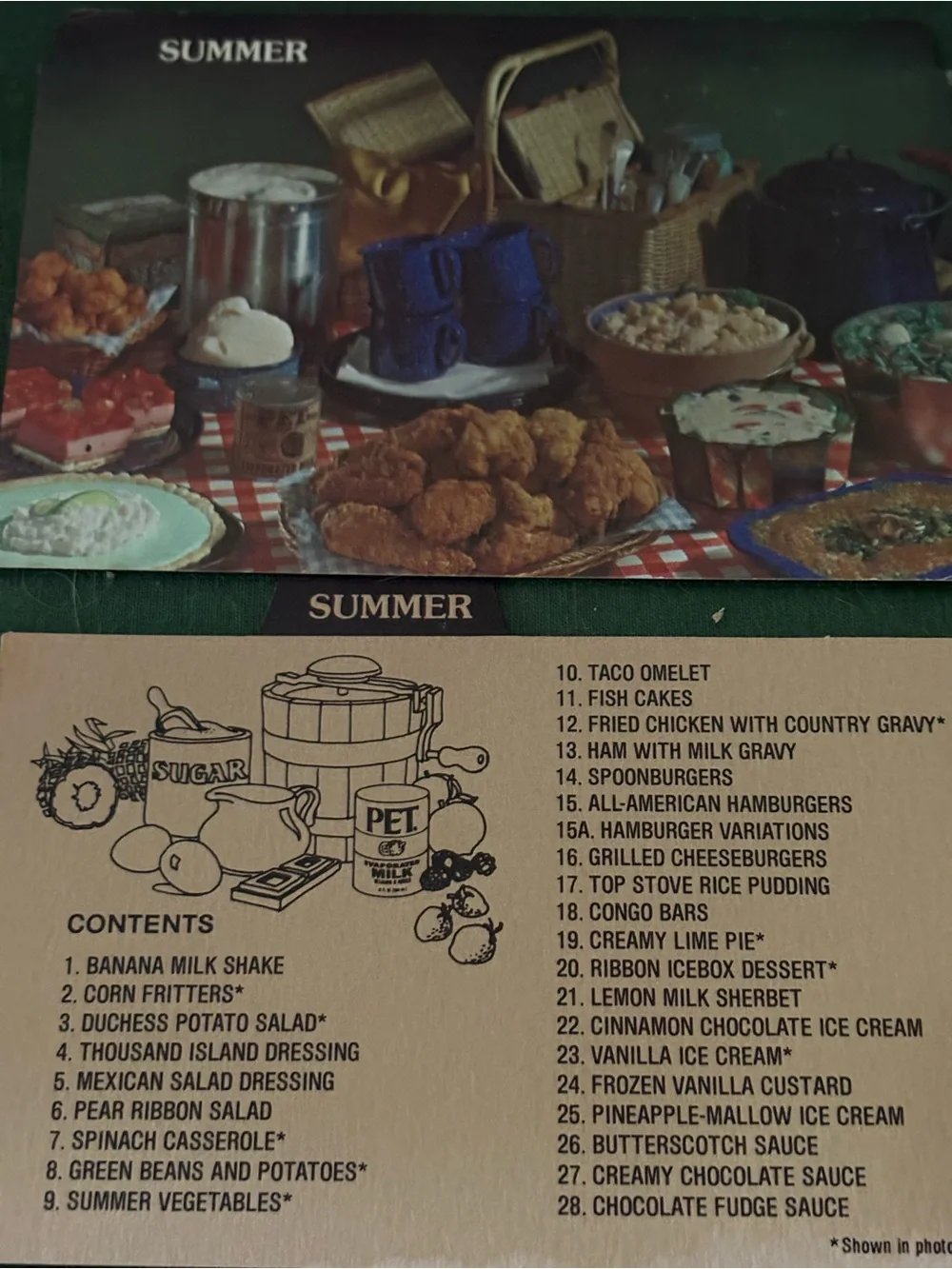 Vintage Pet Brand Recipe Tin & Recipes